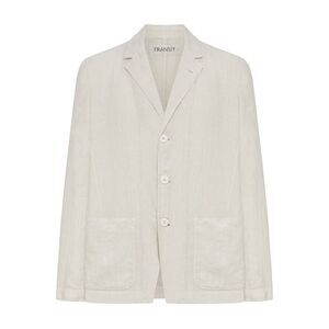 Transit Men Single-Breasted Tailored Linen Jacket